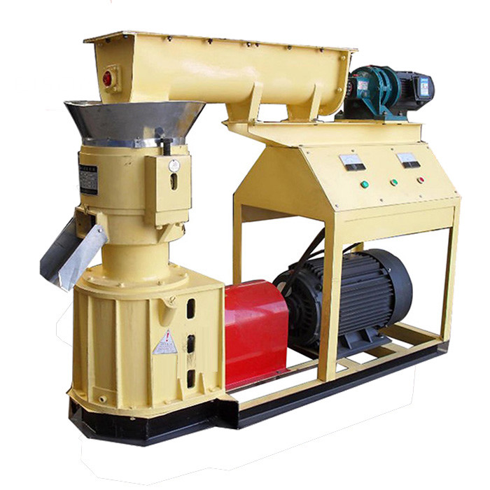 30KW Animal Feed Pellet Machine 1000KG/H Alfalfa Grass Pellet Making