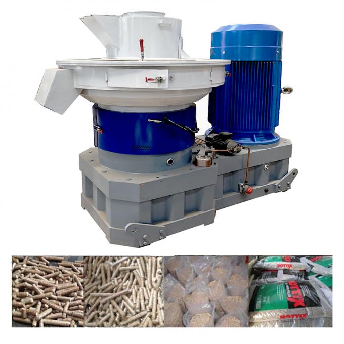 132KW Wood Pellet Machine 1.5T/H Double Layer Sawdust Pellet Maker