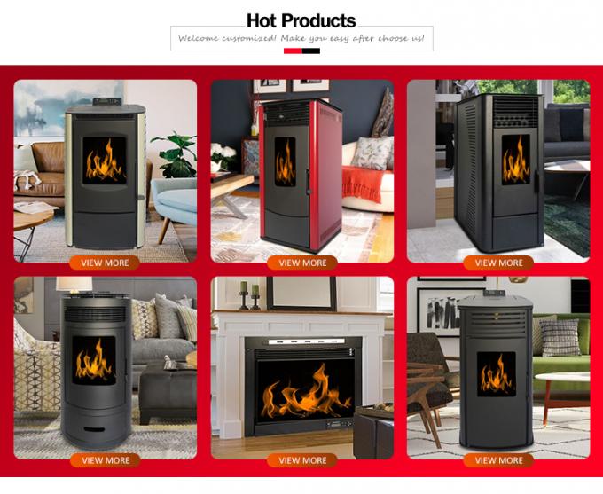 A9 Gray Biofuel Wood Pellet Stove Fireplace 90 Efficiency