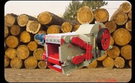 220KW GX2113 Drum Wood Chipper Machine For Wood Log Chipping