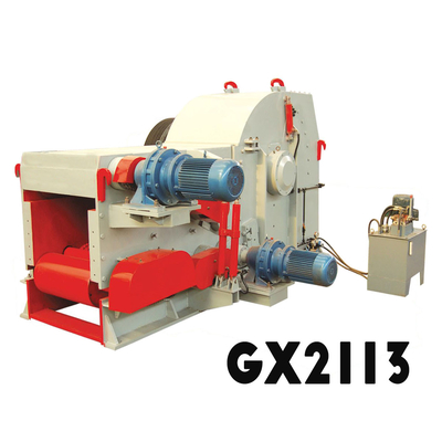 40CM Diamter Log Cutting Industrial Wood Shredder 220KW With CE Certificate