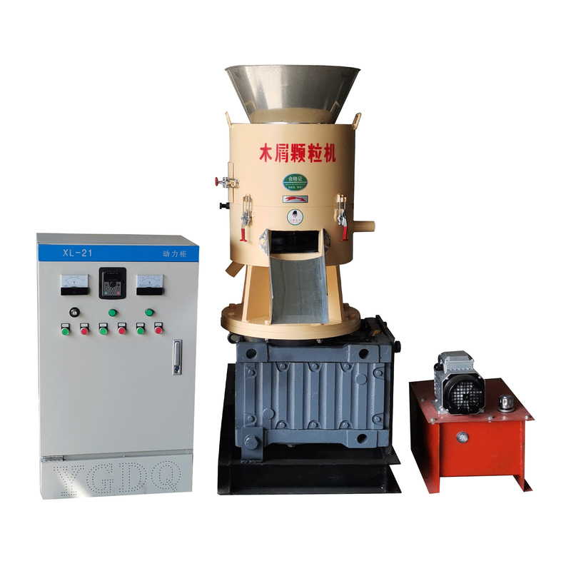CE Certificate Biomass Pellet Press Machine 30KW 300-400KG Capacity