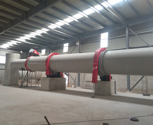 1 Ton/H Drum Rotary Dryer GHG 1.8*18 Rotary Wood Chip Dryer