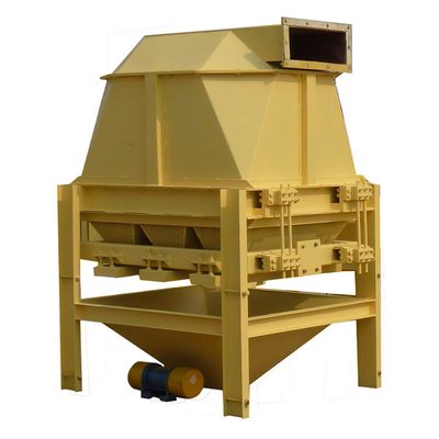 Yellow 2.2KW Counter Flow Pellet Cooler 3-5T/H Pellet Mill Cooler