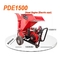 15HP Home Using Wood Chip Shredder Small Branch Cutter Diesel Engine
