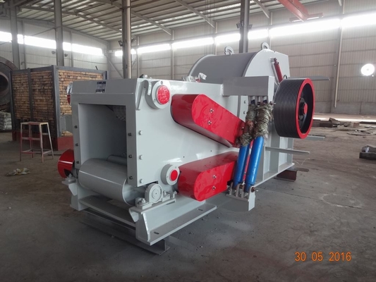 GX2113 Log Wood Cutting Timber Chipping Machine Drum Type